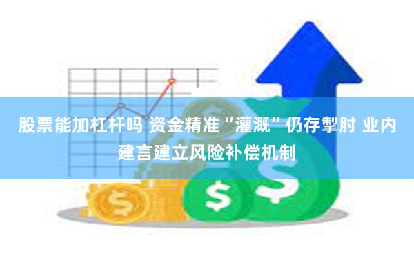 股票能加杠杆吗 资金精准“灌溉”仍存掣肘 业内建言建立风险补偿机制