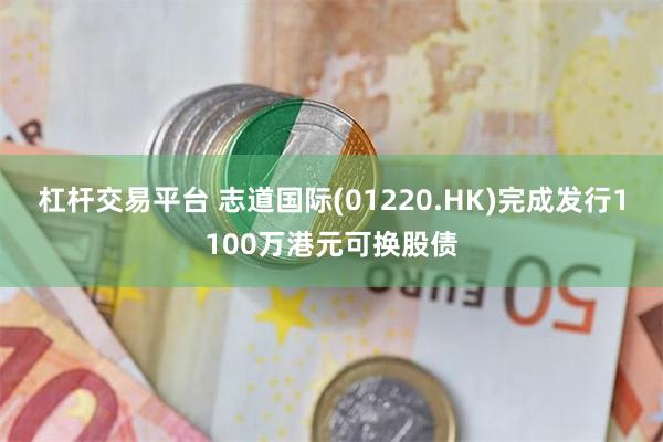 杠杆交易平台 志道国际(01220.HK)完成发行1100万港元可换股债